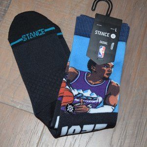 BNWT STANCE Utah JAZZ NBA Basketball Blue Crew Socks Graded Donovan Mitchell G1